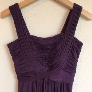 Purple Bridesmaid Dress